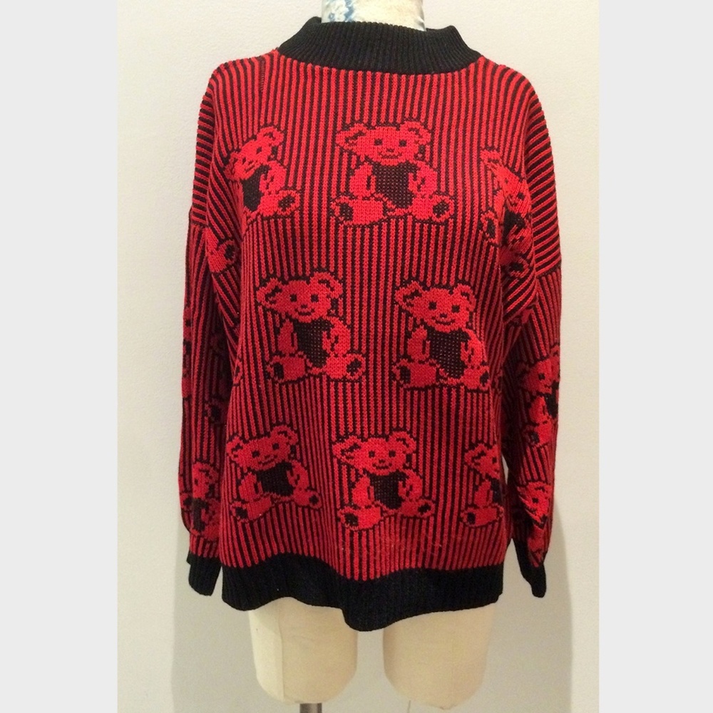 Vintage Bear Sweater
